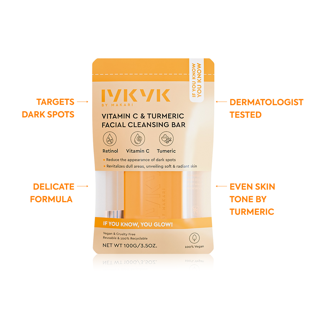 IYKYK VITAMIN C & TURMERIC FACIAL CLEANING BAR - 2 PACK - Image 4