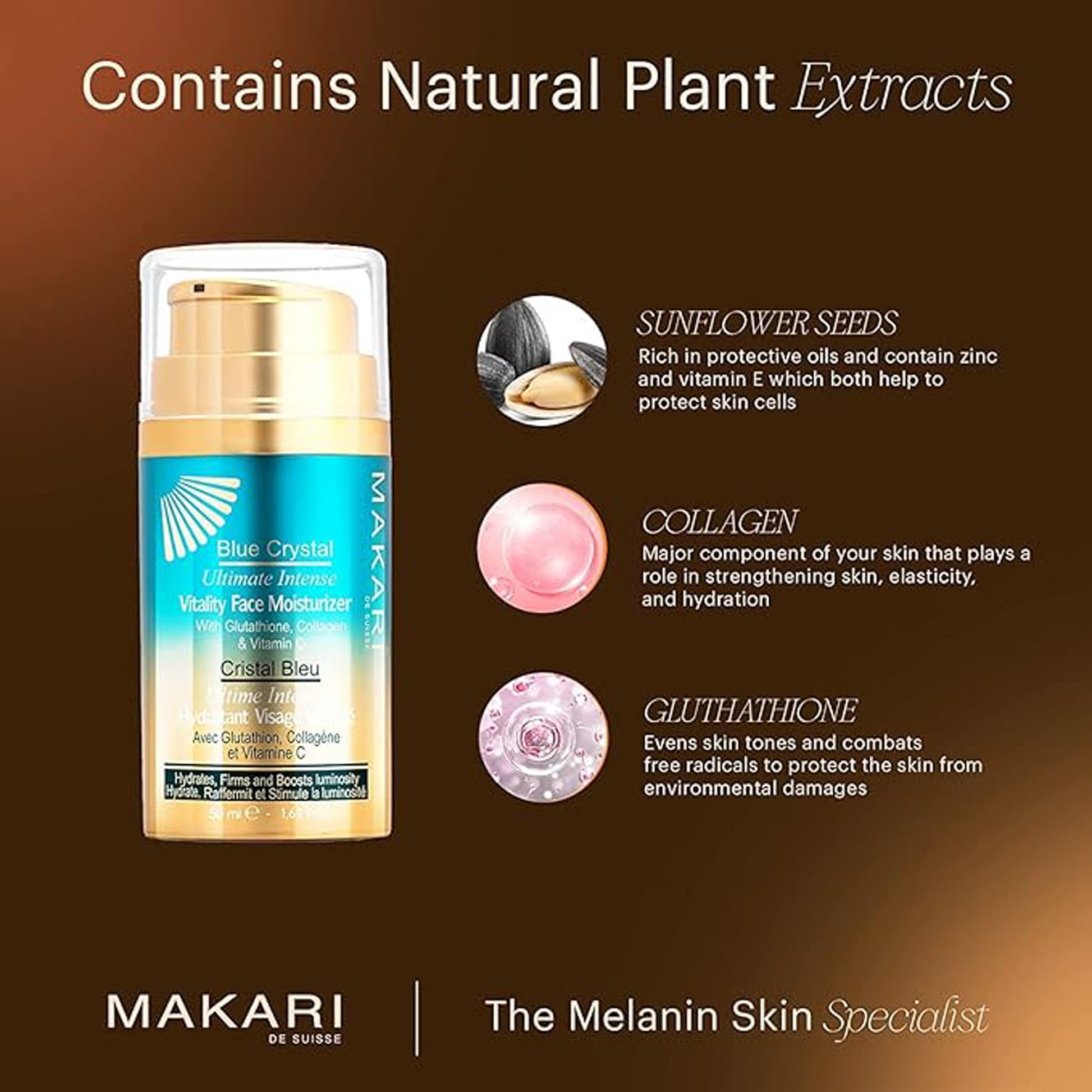 Blue Crystal Vitality Face Moisturizer - Image 4